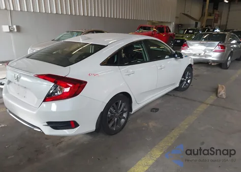 2019 Honda Civic Ex from USA, damaged, VIN JHMFC1F31KX007797